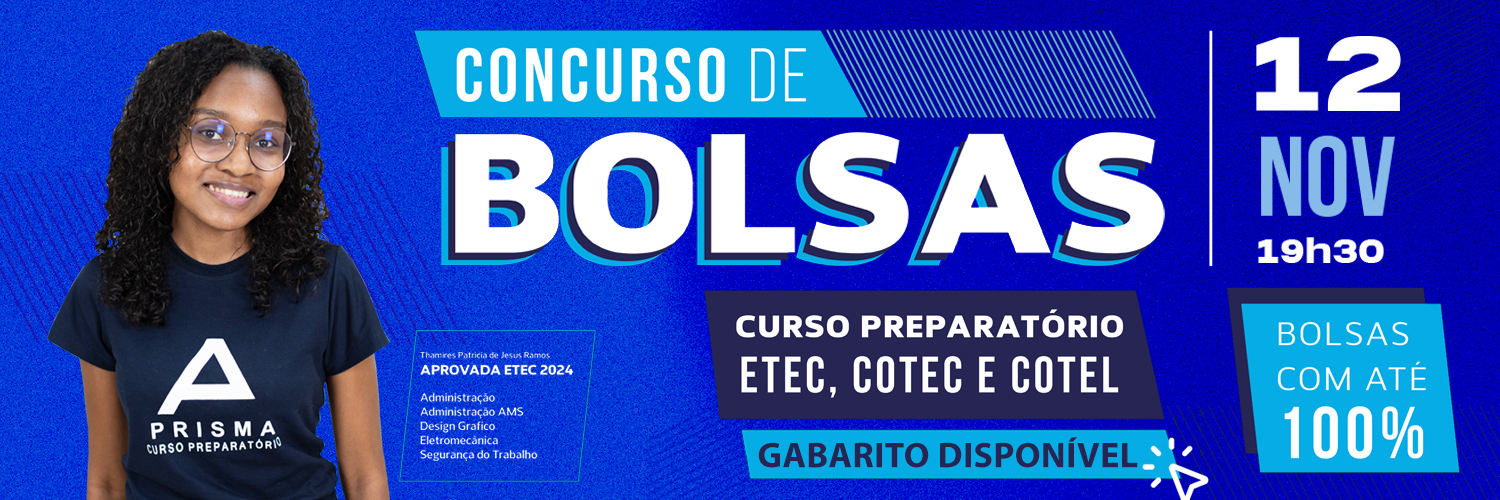 Gabarito Concurso de Bolsas - Curso Preparatório Prisma